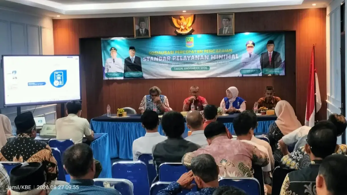 Tingkatkan Kualitas Pelayanan Publik, Kecamatan Cikarang Selatan Gelar Sosialisasi SPM Kecamatan Cikarang Selatan Gelar Sosialisasi SPM