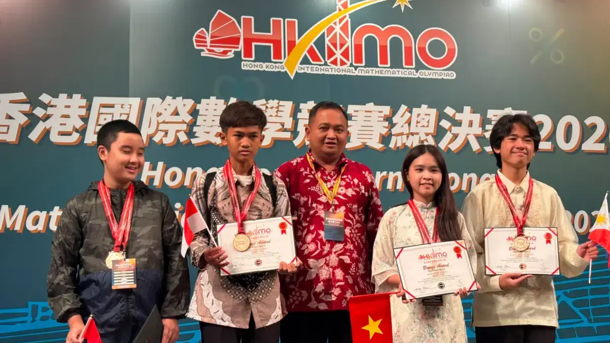 Siswa SMPS Alam Karawang Raih Medali Perunggu di Hong Kong International Math Olympiad 2026 Hong Kong International Math Olympiad 2026.