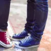 Sejumlah sneakers lokal dengan desain kasual dan modern.