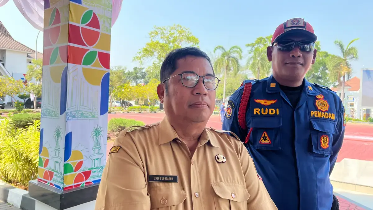 Kepala Pelaksana BPBD Karawang, Usep Supriatna