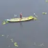 Sungai Citarum Tanjungpura Menghitam