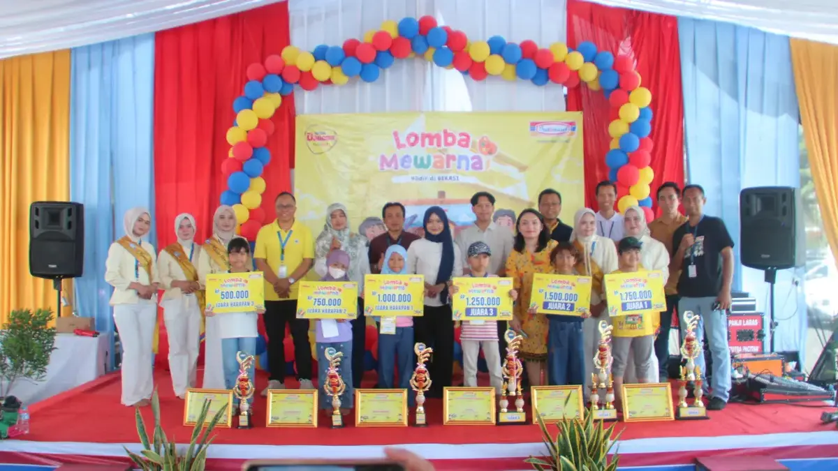 302 Anak Adu Kreativitas di Lomba Mewarnai Indomaret-Dancow Fortigro Lomba Mewarnai hasil kolaborasi Indomaret dan Dancow Fortigro di Indomaret Fresh Ifolia, Sabtu (29/8/2026).