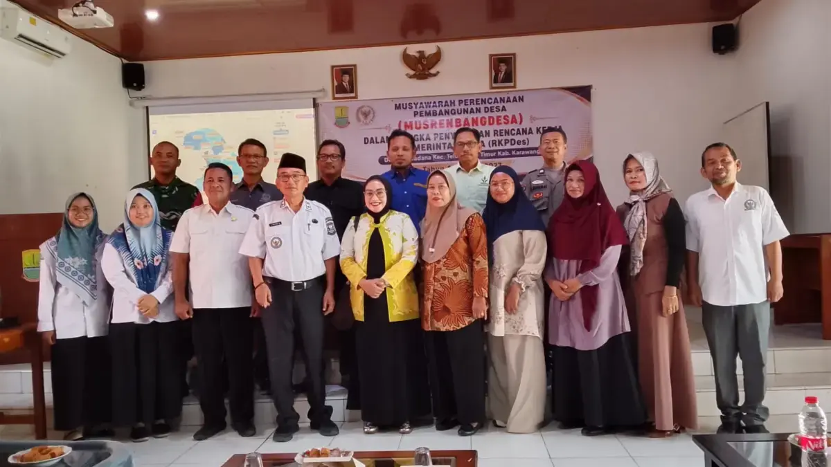 Musrenbang Desa Purwadana Serap Aspirasi Warga, Usulan Prioritas Jadi Dasar Penyusunan RKPDes Musrenbang Desa Purwadana, kabupaten Karawang.