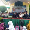SDN 01 Telaga Asih, Kecamatan Cikarang Barat, memperingati Maulid Nabi Muhammad SAW