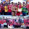 BAJ Kids Soccer menjadi runner up Piala Soratin U13 tingkat Provinsi Jawa Barat (Jabar).