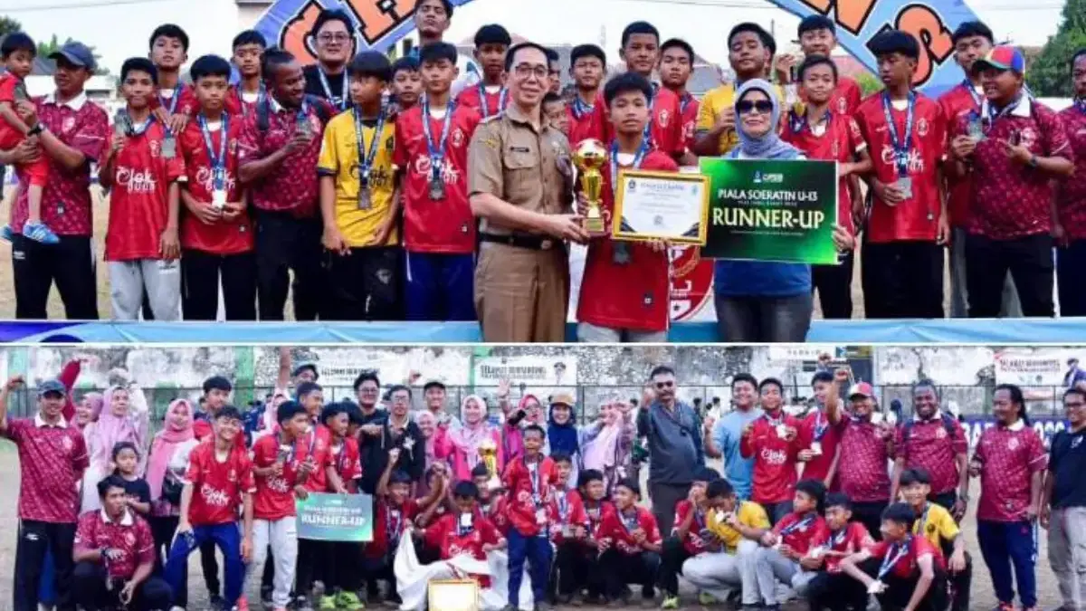 Jadi Kado HUT Karawang, BAJ Kids Soccer Raih Runner Up Piala Soeratin U13 Tingkat Jabar BAJ Kids Soccer menjadi runner up Piala Soratin U13 tingkat Provinsi Jawa Barat (Jabar).