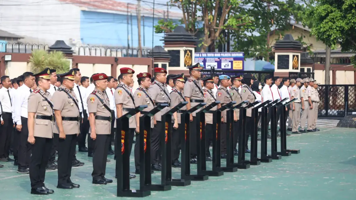 Daftar Lengkap Rotasi Pejabat Utama Polresta Karawang, Wakapolres, Hingga Kapolsek Berganti Rotasi Pejabat Utama Polresta Karawang