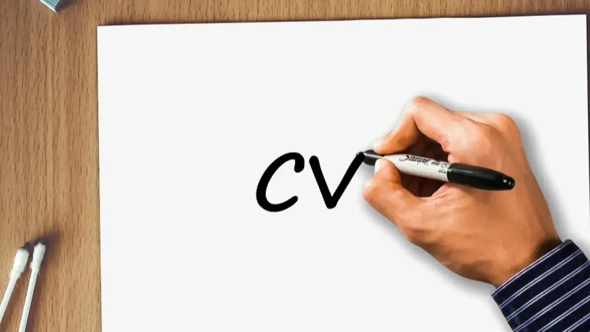 12 Cara Membuat CV yang Menarik untuk Fresh Graduate dan Pencari Kerja, No 11 Ampuh Dapat Panggilan! Ilustrasi pencari kerja sedang menyusun CV profesional