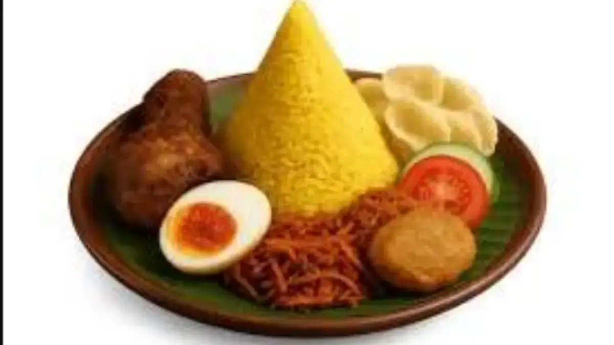 Nasi kuning enak yang simpel dan mudah.
