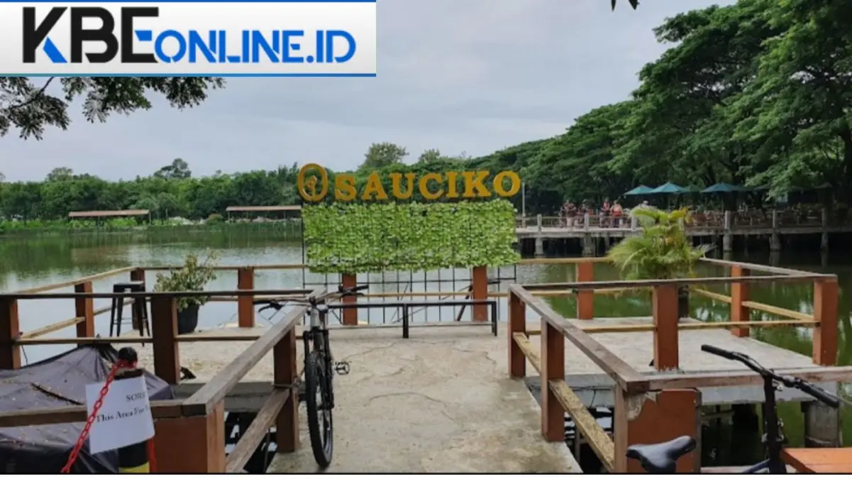 Jarang Ada yang Tahu? di Tengah KOTA Bekasi Ada Kafe dengan Danau dan Pohon Trembesi Rindang Sauciko