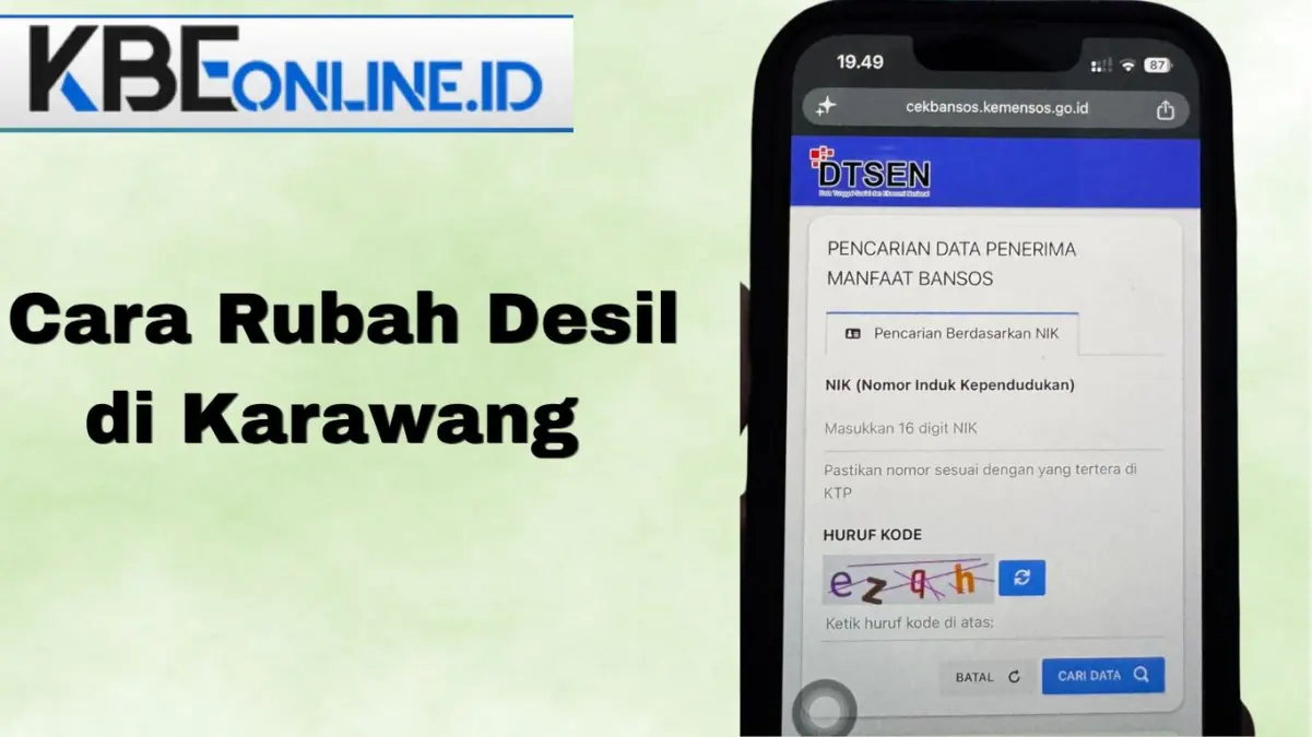 Mau Ubah Desil di Karawang? Begini Cara Pengajuan, Syarat, hingga Jalurnya Sampai Berhasil Cara rubah Desil di Karawang