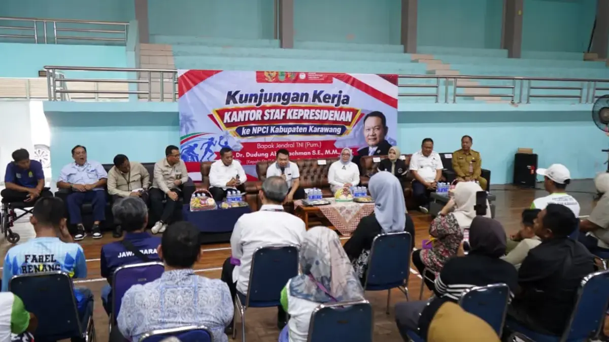 KSP Dudung Abdurachman Puji Karawang, Penyandang Disabilitas Disebut Tak Lagi Dibeda-bedakan KSP kunjungan Kerja ke Karawang