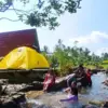 Saung Siswara Purwakarta Tempat Makan Murah di Tengah Sawah dengan Pemandangan Sungai Jernih