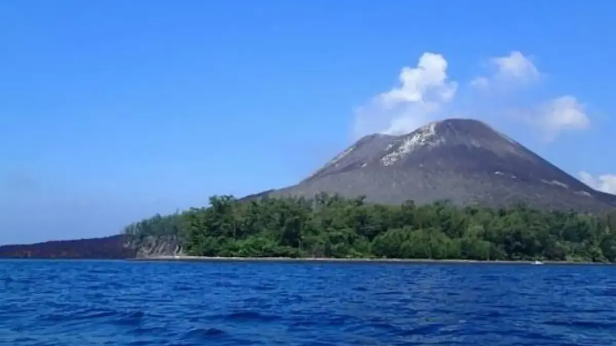 Gunung Anak Krakatau.