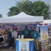 BPJS Ketenagakerjaan Karawang Buka Layanan BPU di Bazar UMKM.