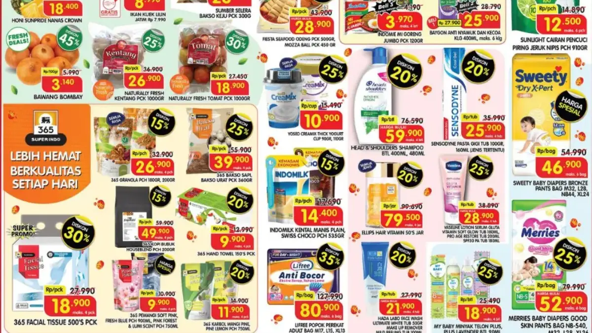 Promo Superindo Periode 21-24 September 2026