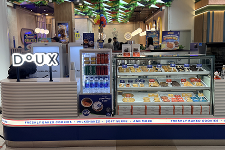 Soft-Baked Cookies Melted dan Dessert Manis, Doux Cookies di Summarecon Mall Bekasi Punya Camilan Lumer!