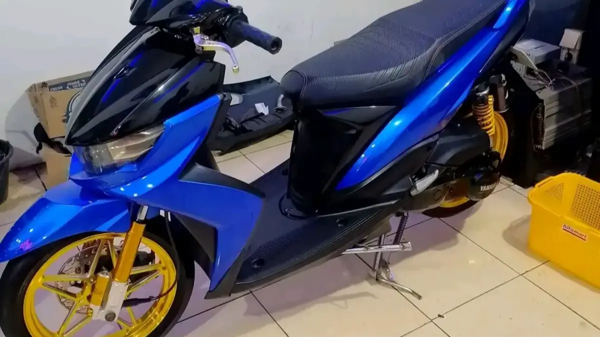 14 Modifikasi Motor Matic Minimalis yang Tetap Estetik dan Aman dari Razia Lalu Lintas Polisi Modifikasi motor matic dengan konsep minimalis dapat membuat tampilan lebih menarik.