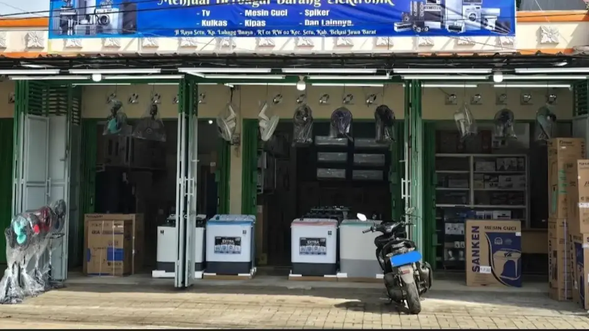 Daftar 13 Toko Tempat Beli Elektronik di Setu Kabupaten Bekasi, No 12 Lengkap Punya! Sejumlah toko elektronik di Kecamatan Setu, Kabupaten Bekasi, bisa menjadi pilihan.