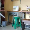 Sejumlah penjahit dan usaha konveksi di Bojongmangu, Kabupaten Bekasi.