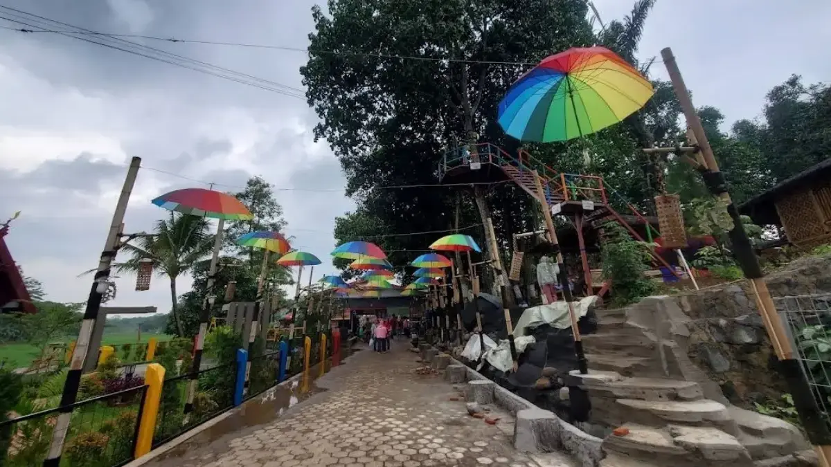 Sejumlah tempat wisata di Kecamatan Setu, Kabupaten Bekasi.