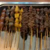 Sate ati ampela menjadi salah satu lauk favorit.