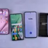 Ilustrasi RAM dan memori internal pada smartphone.